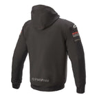 Alpinestars Sektor V2 Tech Hoodie Motorcycle Sports Softshell Jacket (Black/Bright Red)