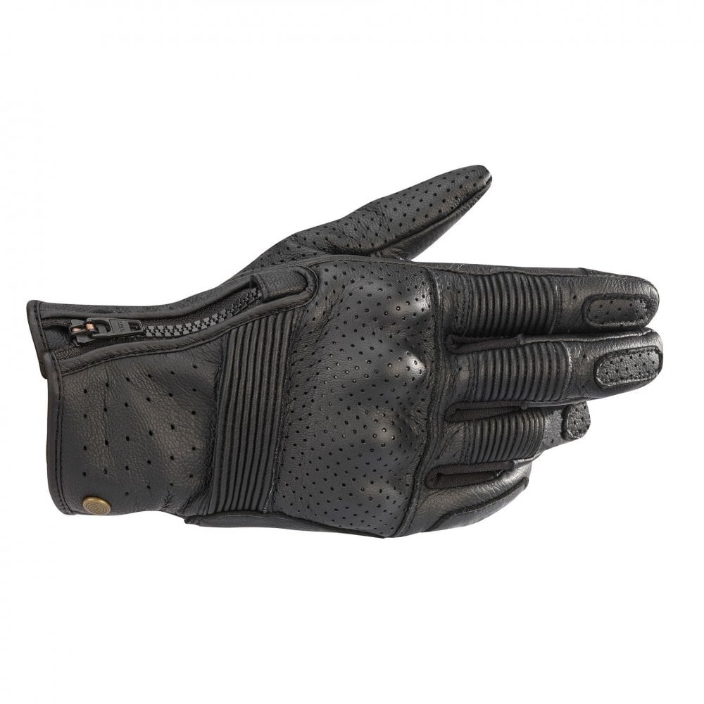 Alpinestars Rayburn V2 Motorcycle Urban Leather Gloves (Black)