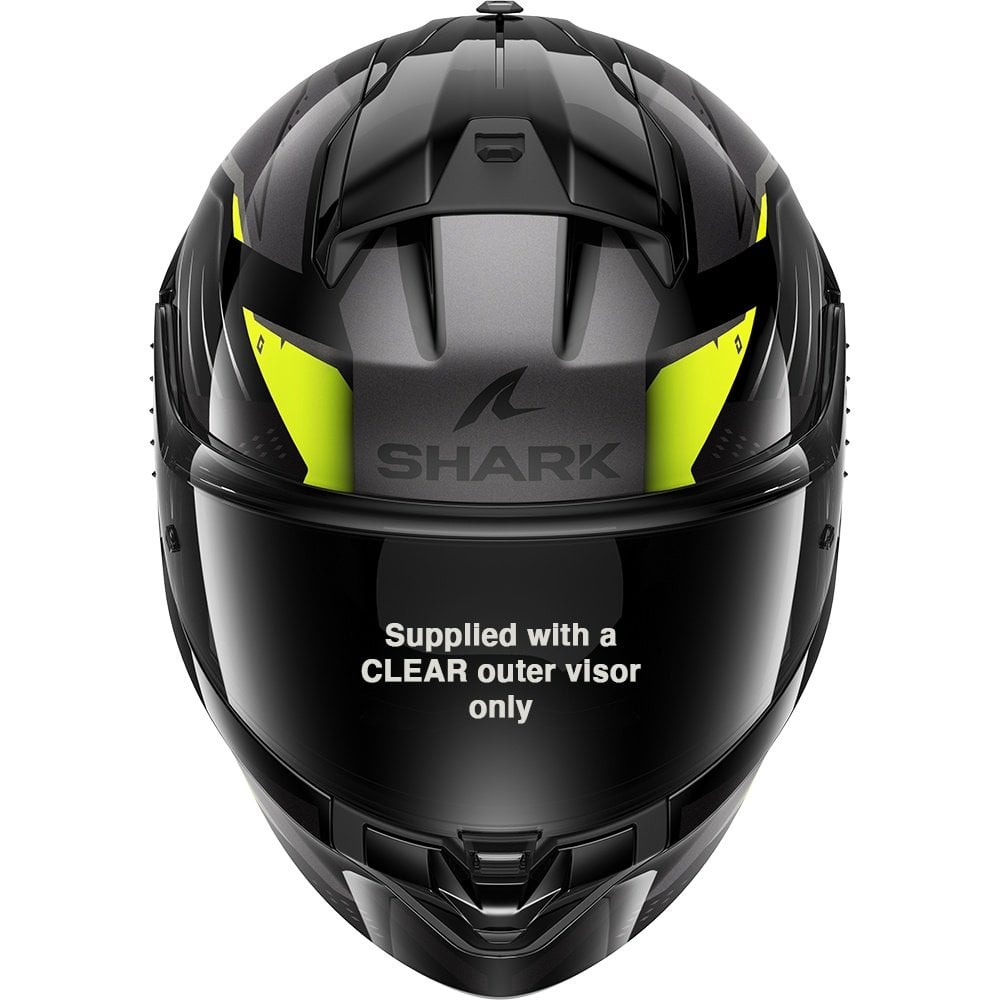 Shark (2025) Helmet - Ridill 2 Bersek (Black/Green)