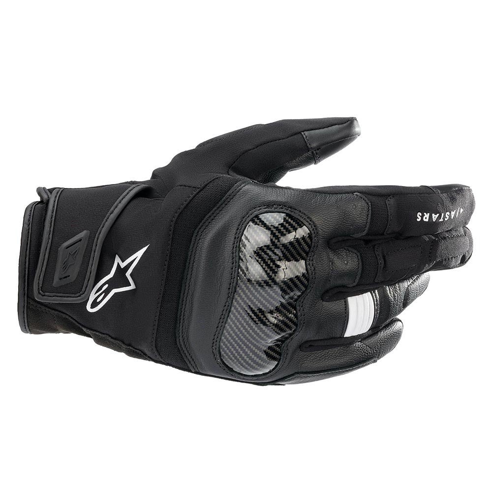 Alpinestars SMX Z Drystar Motorcycle Short WP Gloves (Black)