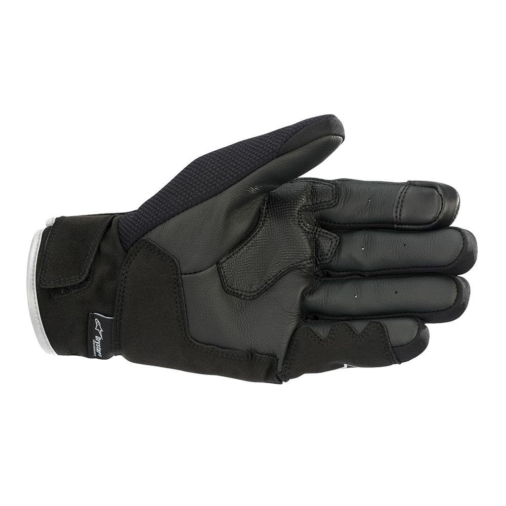 Alpinestars S-Max Drystar Motorcycle Short WP Gloves (Black/White)