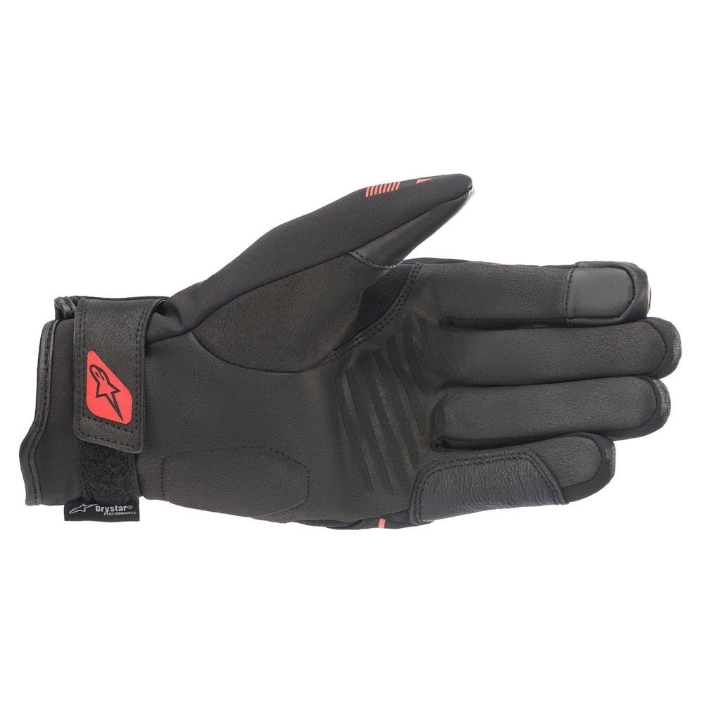 Alpinestars Syncro V2 Drystar Short Cuff Gloves (Black/Red Fluo)