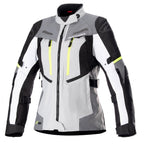 Alpinestars Stella Bogota PRO Drystar Women's Adventure Jacket (Ice Grey/Dark Grey/White)