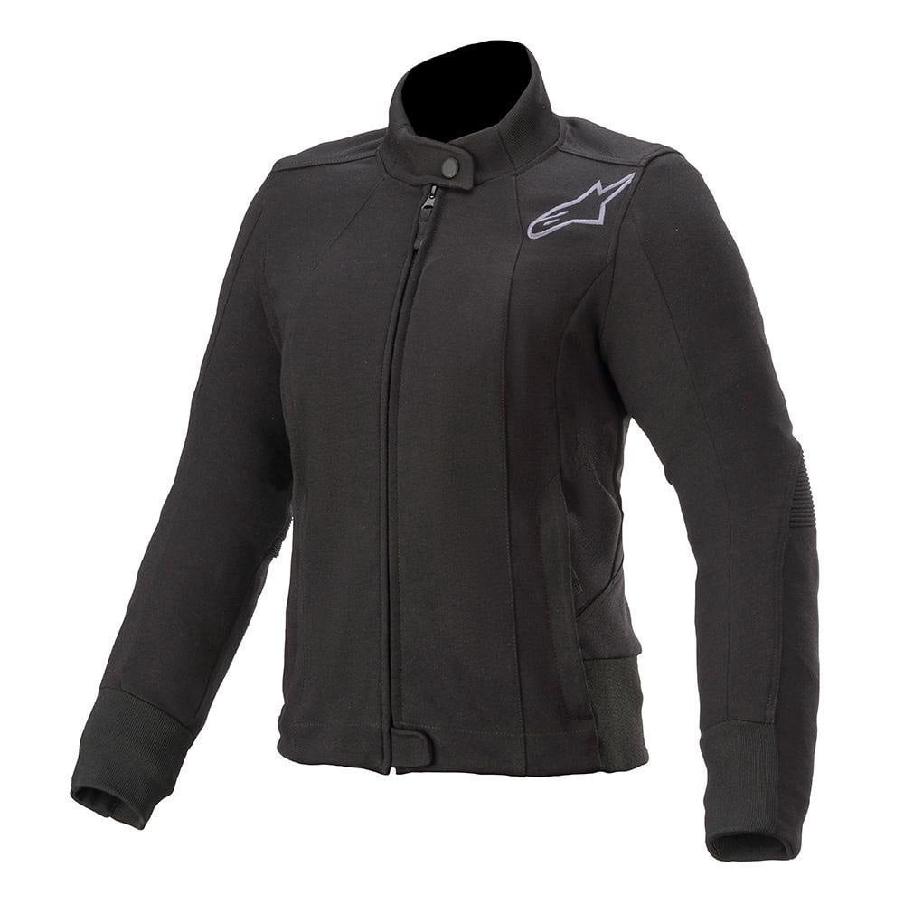 Alpinestars Women's Motorcycle Softshell Jacket - Banshee Fleece (Black)