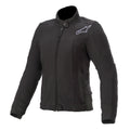 Alpinestars Women's Motorcycle Softshell Jacket - Banshee Fleece (Black)