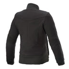 Alpinestars Women's Motorcycle Softshell Jacket - Banshee Fleece (Black)