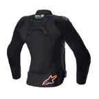Alpinestars Women's SMX Air Motorcycle Vented Jacket (Black/Yellow/Pink)