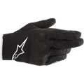 Alpinestars Honda Copper Motorcycle Short Textile Gloves (Black)