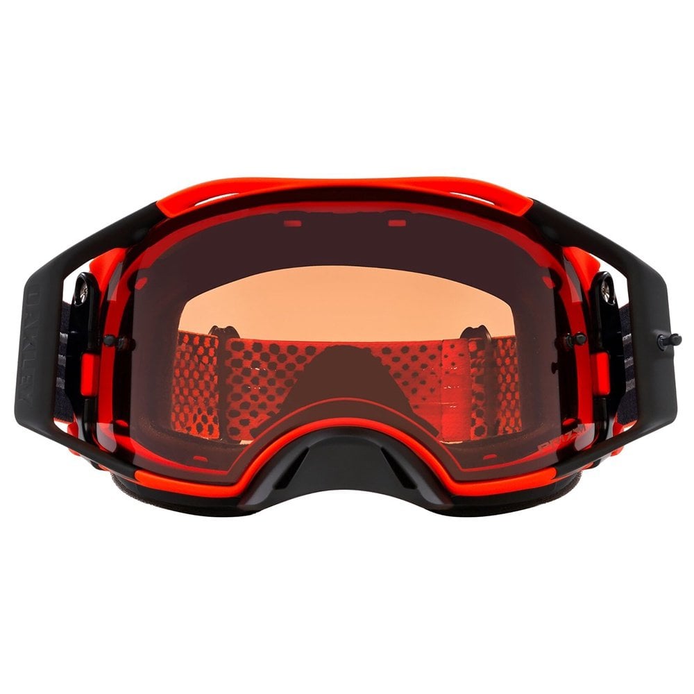 Oakley Airbrake Goggles - MOTO 2.0 (Fluo Orange) PRIZM Bronze Lens
