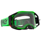 Oakley Airbrake Goggles - MOTO 2.0 (Fluo Green) Clear Lens