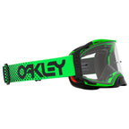 Oakley Airbrake Goggles - MOTO 2.0 (Fluo Green) Clear Lens