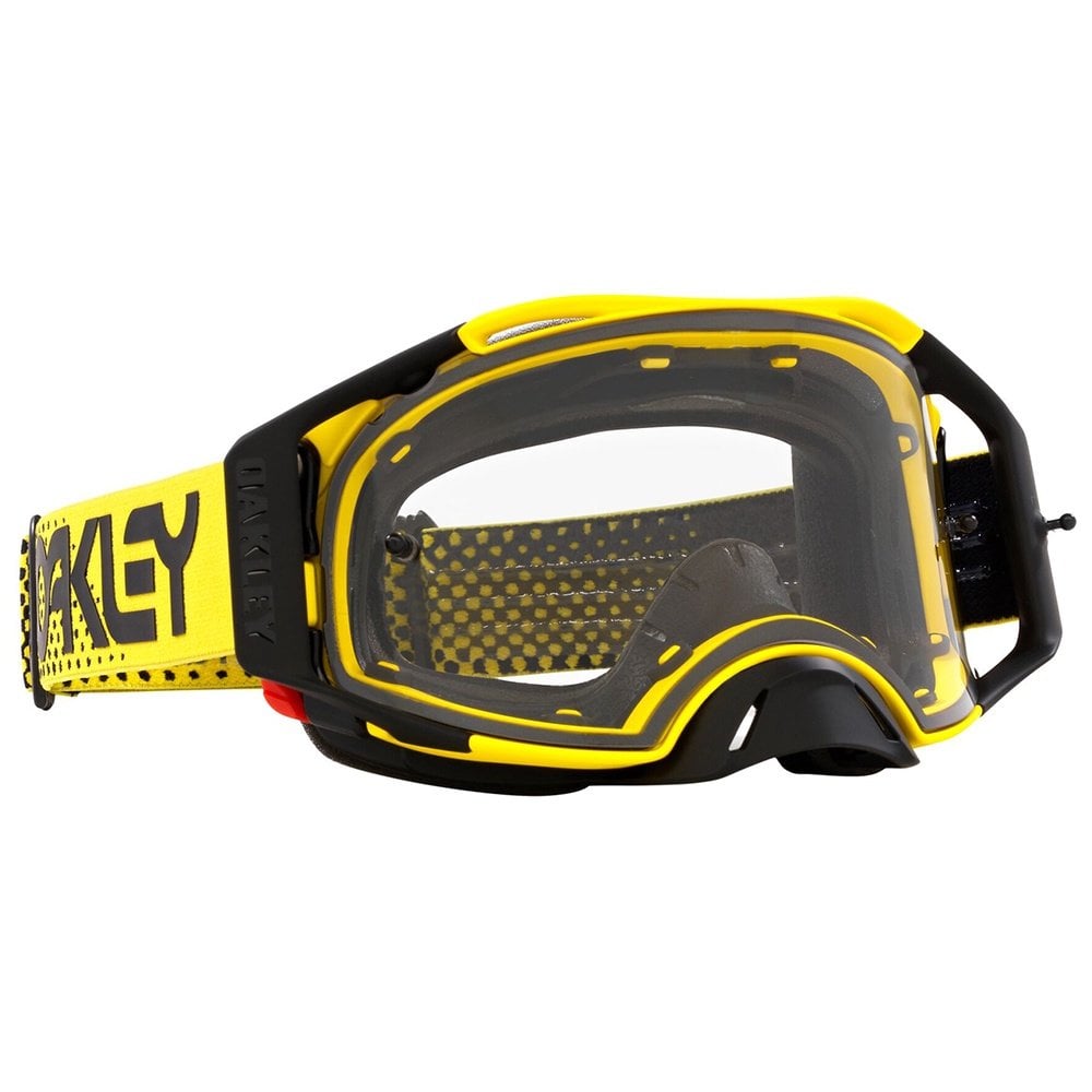 Oakley Airbrake Goggles - MOTO 2.0 (Yellow) Clear Lens