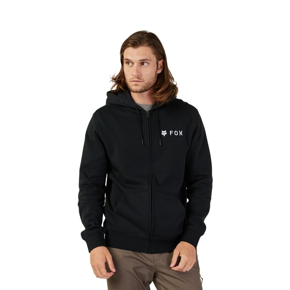 FOX Racing Mens Hoodie - ABSOLUTE Fleece ZIP (Black)
