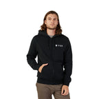 FOX Racing Mens Hoodie - ABSOLUTE Fleece ZIP (Black)