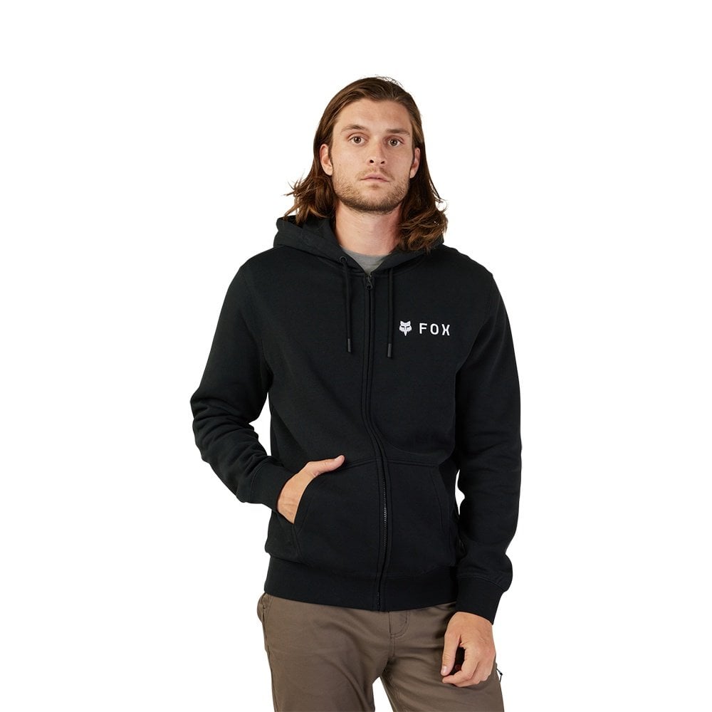 FOX Racing Mens Hoodie - ABSOLUTE Fleece ZIP (Black)