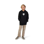 FOX Racing Youth Hoodie - LEGACY Fleece Pullover (Black)