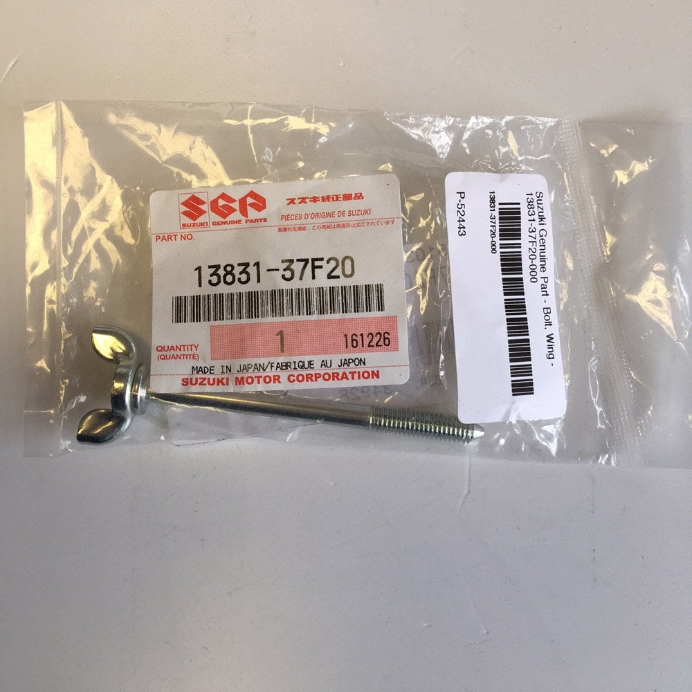 Suzuki Genuine Part - Wing Bolt, Air Cleaner (RM125/250 07-08, RMZ250/450 07-26) - 13831-37F20-000