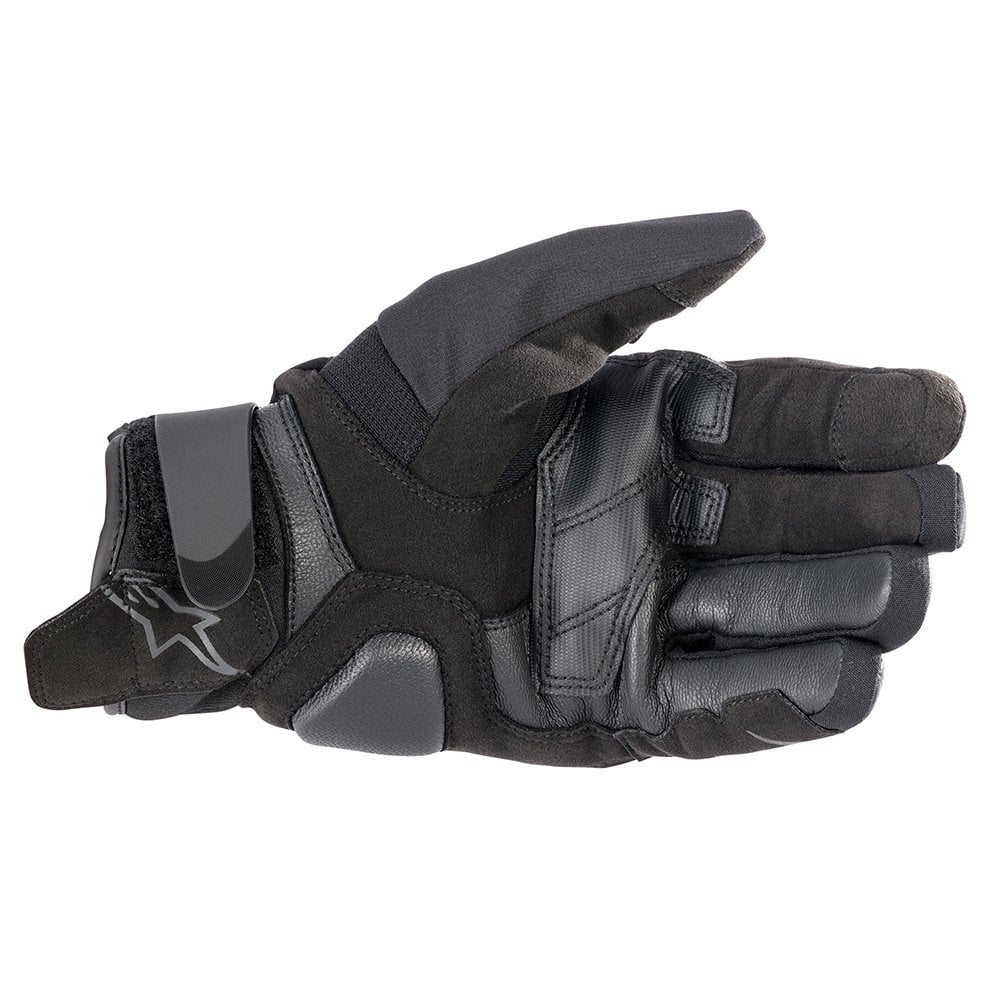 Alpinestars SMX-1 Drystar Motorcycle Short Waterproof Gloves (Black/Black)