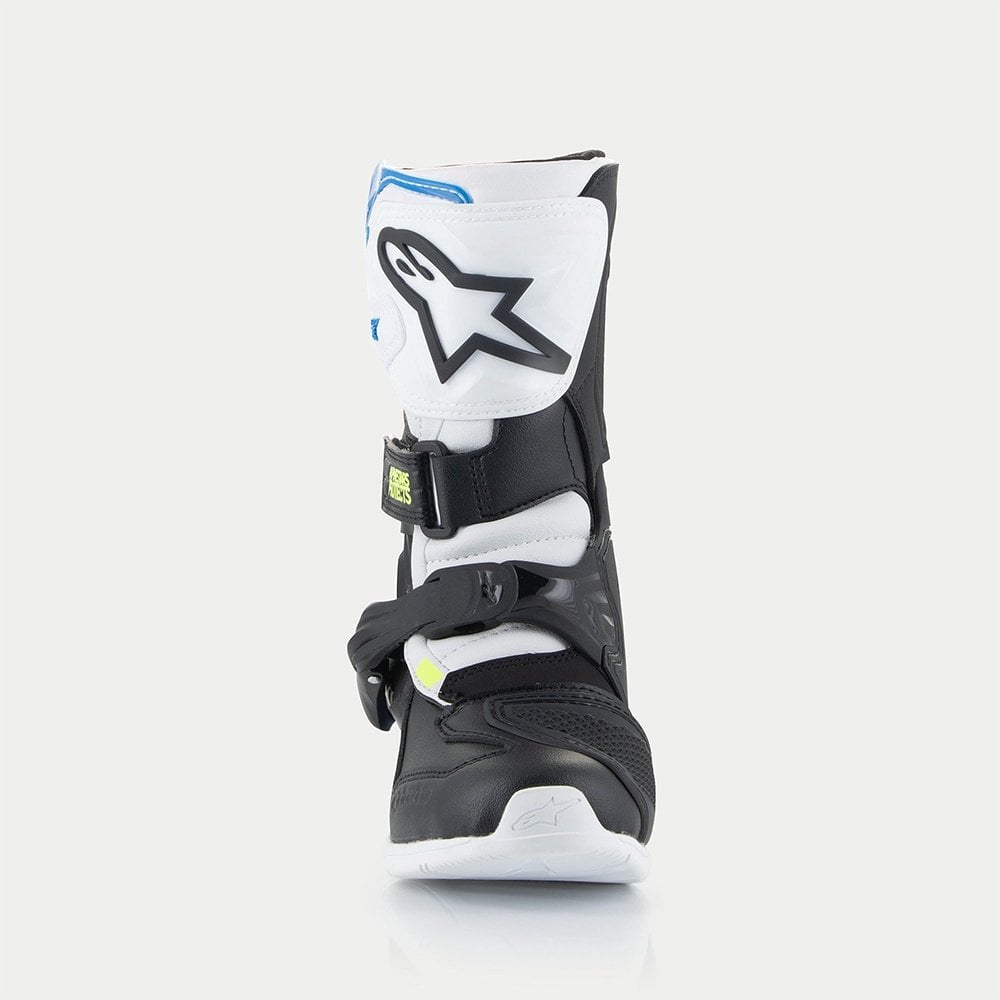 Alpinestars Kids MX Boots - Tech 3S (White/Black/Enamel Blue)