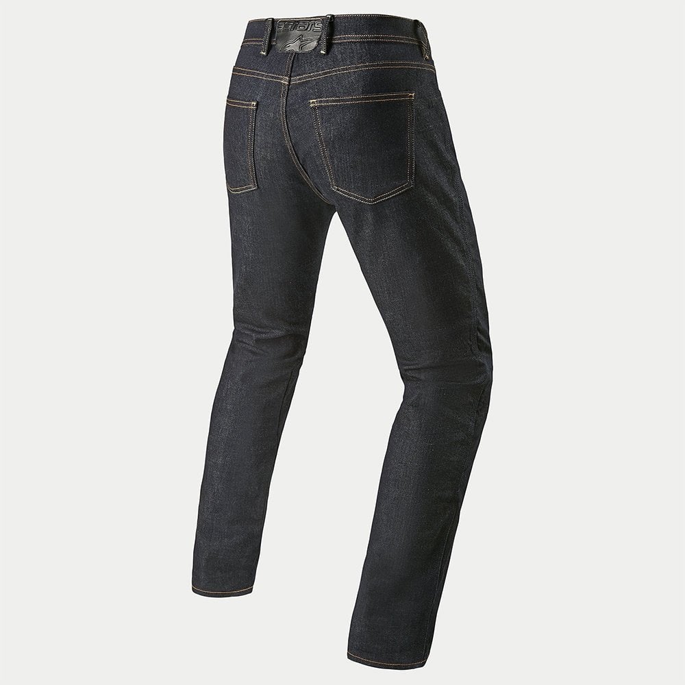 Alpinestars Cult-8 Stretch Motorcycle Denim Jeans (Blue Rinse)