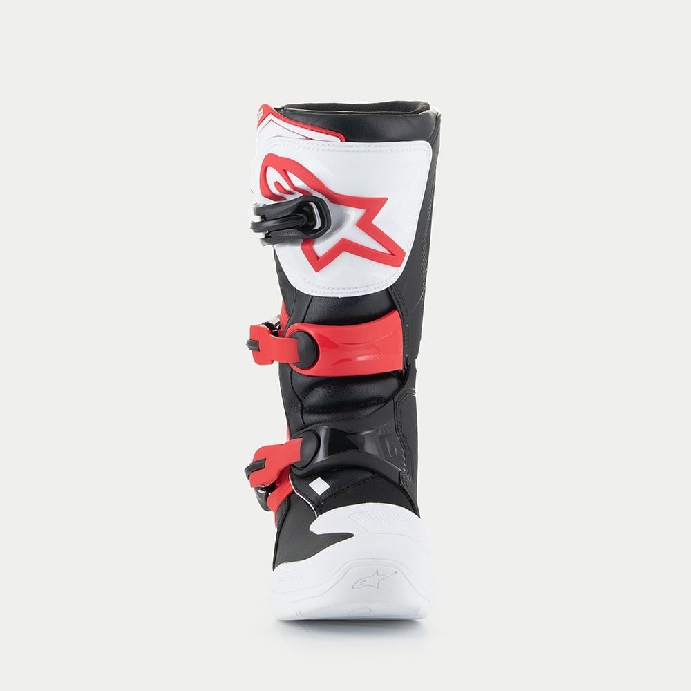 Alpinestars Youth MX Boots  - Tech 3S (White/Black/Bright Red)