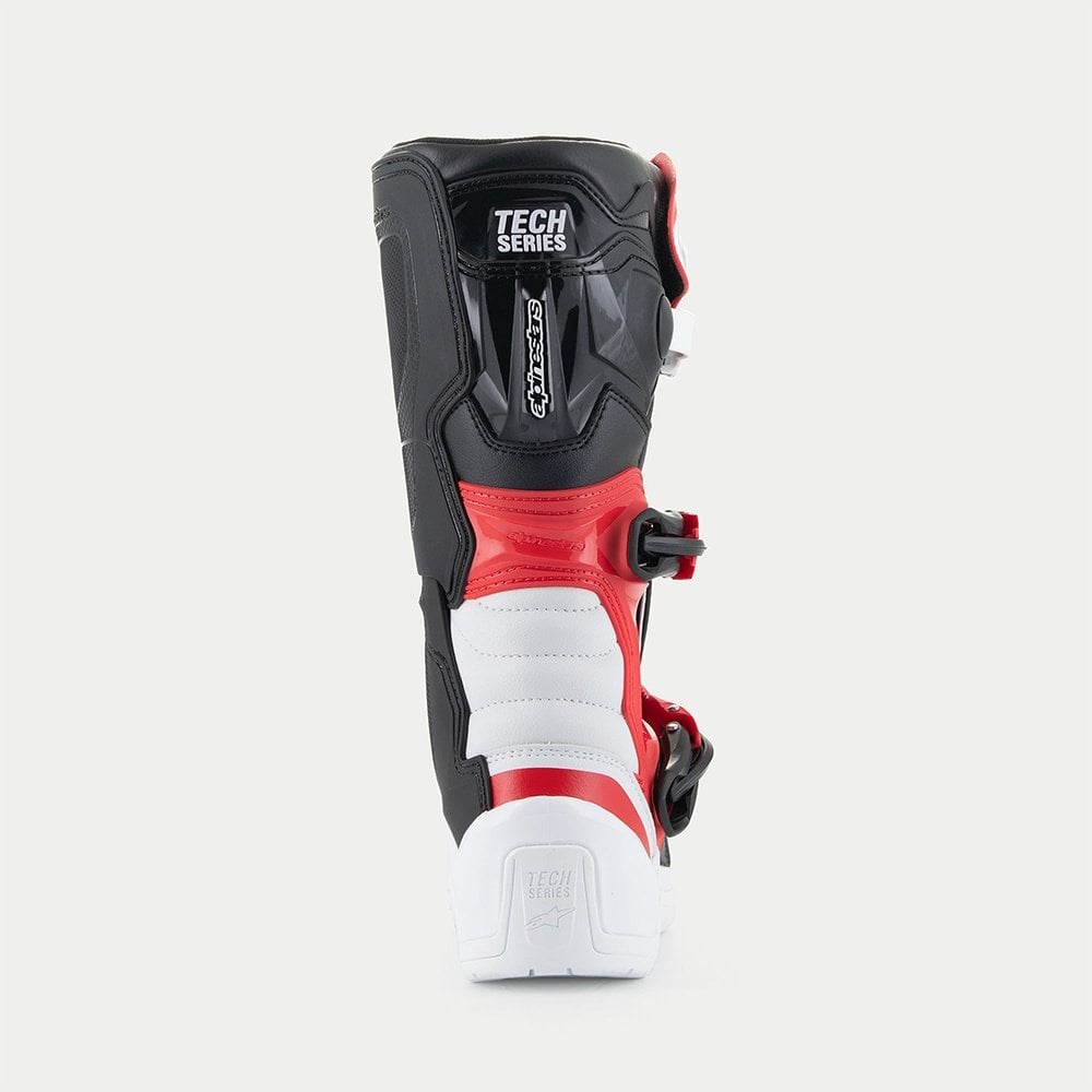 Alpinestars Youth MX Boots  - Tech 3S (White/Black/Bright Red)
