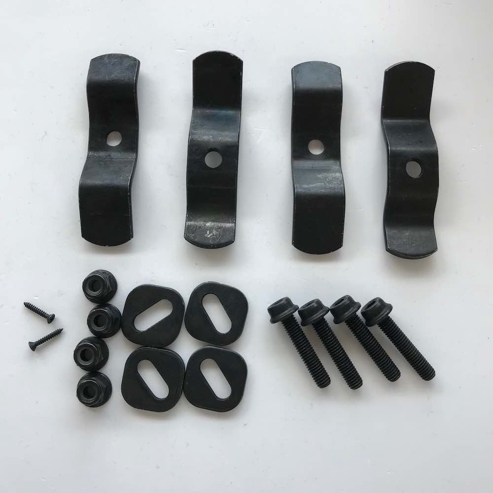 Givi/Kappa (Spares) Plate Bolt & Clamp Set - Z410B (For Universal Plates)