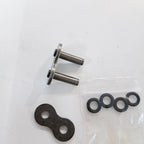 JT (Split Link) Rivet - 520 X1R3 X-Ring (Black/Steel)