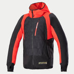 Alpinestars MO.ST.EQ Hybrid Hooded Riding Jacket (Black/Flame Red)