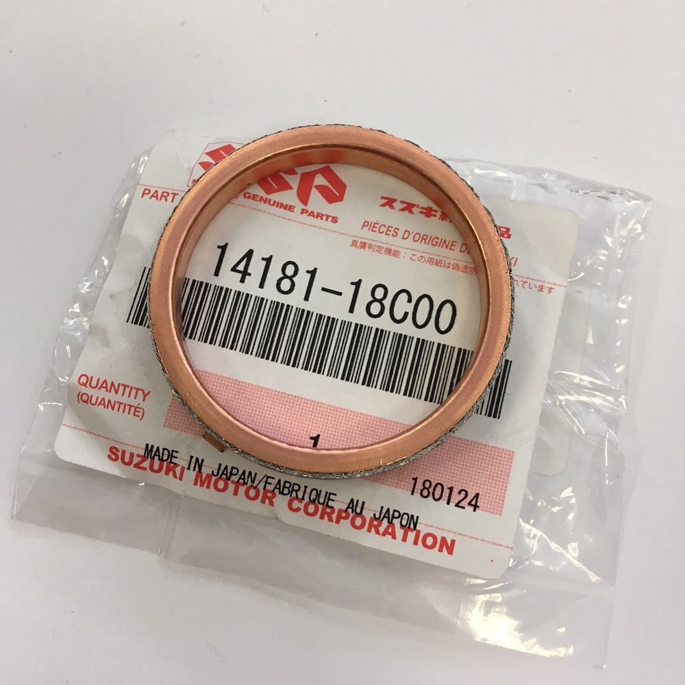Suzuki Genuine Part - Gasket, Exhaust Pipe - 14181-18C00-000