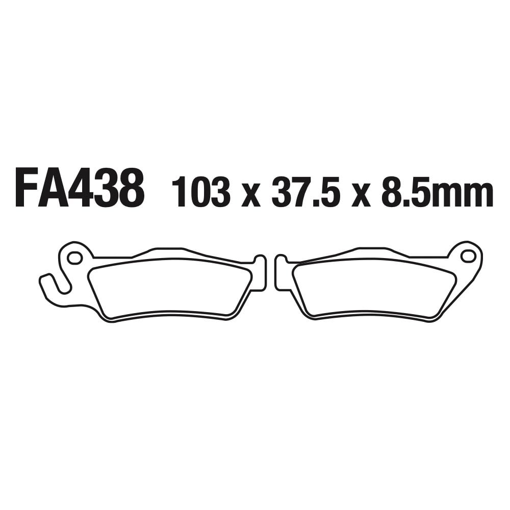 EBC - Brake Pads - FA438HH