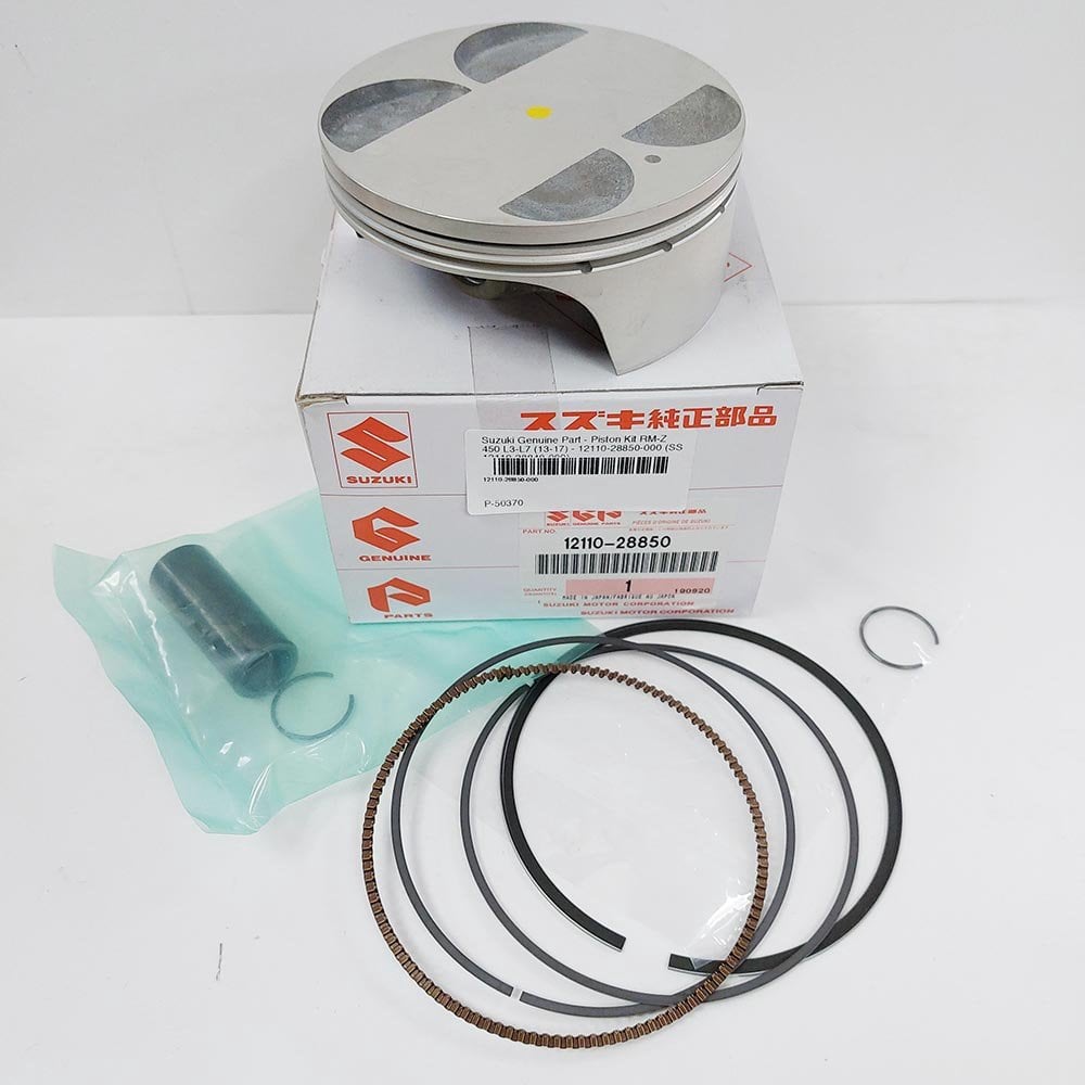 Suzuki Genuine Part - Piston Kit RM-Z 450 L3-L7 (13-17) - 12110-28850-000 (SS 12110-28840-000)