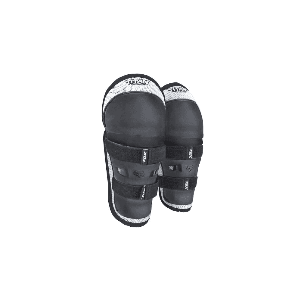 FOX Racing MX | MTB Kids Armour - Titan Knee Guard (Black/Silver)