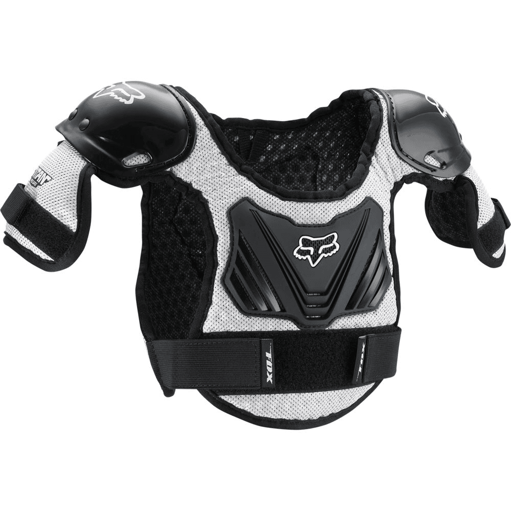 FOX Racing MX | MTB Kids Armour - Titan Roost Deflector (Black/Silver)