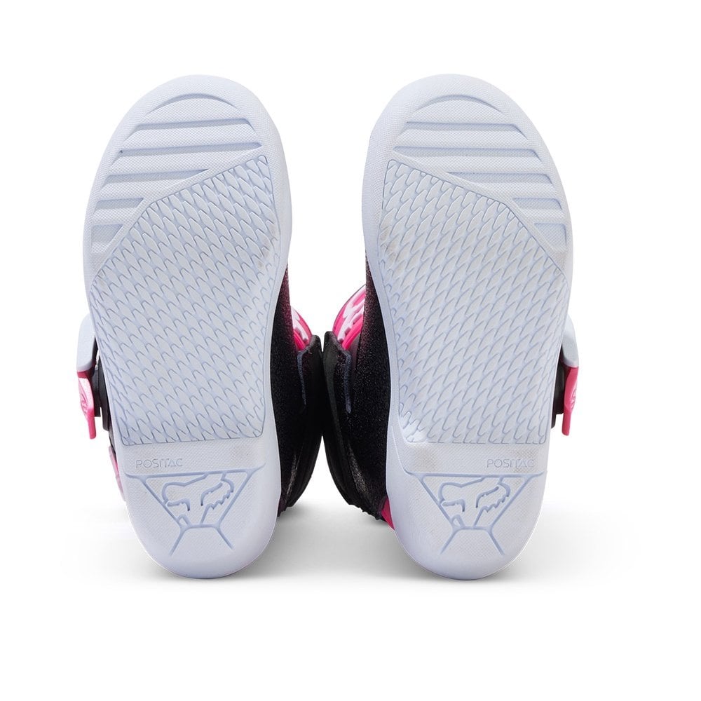 FOX Racing Kids MX | ATV Boots - COMP (Black/White/Pink)