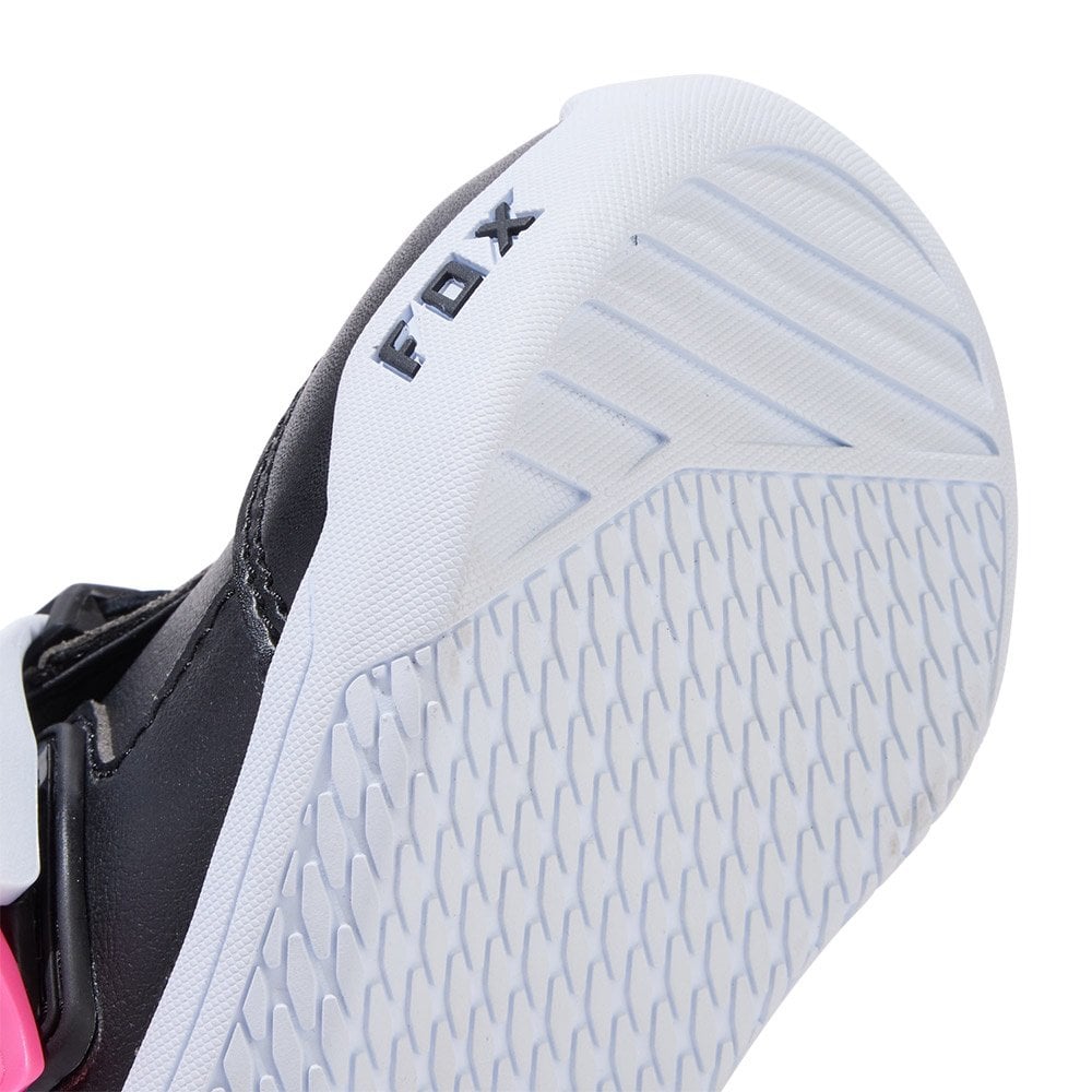 FOX Racing Kids MX | ATV Boots - COMP (Black/White/Pink)