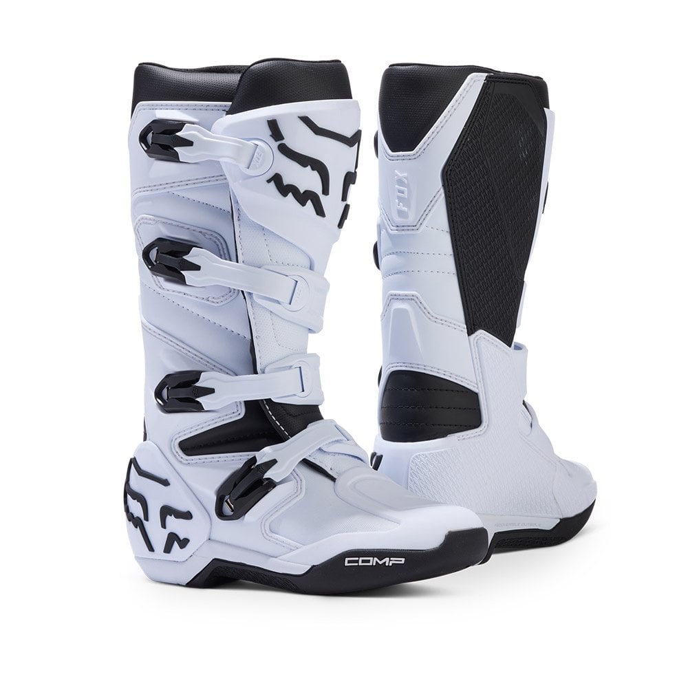 FOX Racing Youth Motocross Boots - COMP (White/Black)