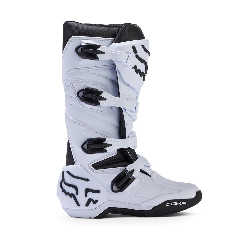FOX Racing Youth Motocross Boots - COMP (White/Black)