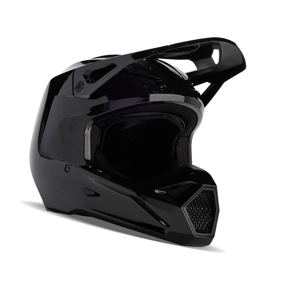 FOX MX | Enduro Helmet - V1 PLAIN (Gloss Black)