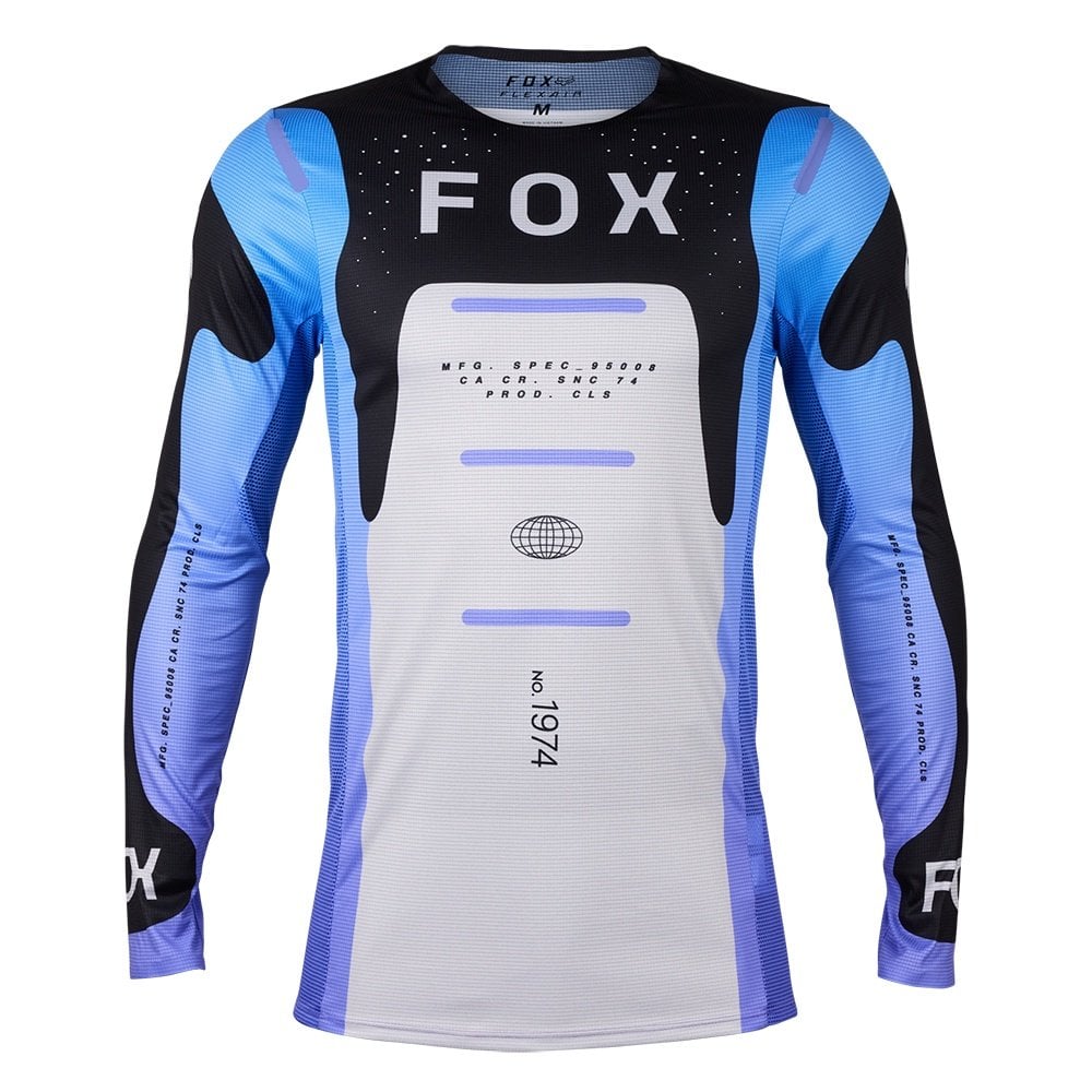 FOX (SALE) Jersey - FlexAir MAGNETIC (Black/Purple/Grey)