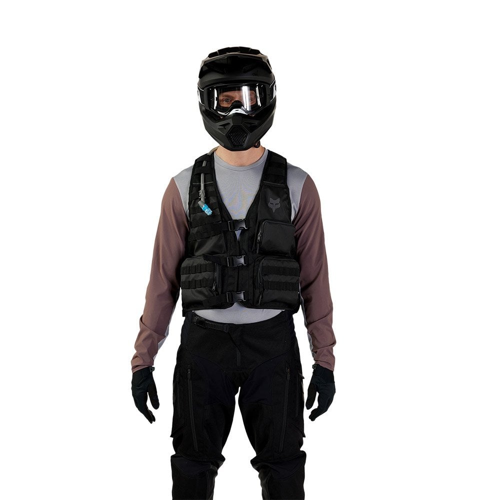 FOX Racing Enduro Vest - LEGION TAC inc 2L HydraPak (Black)