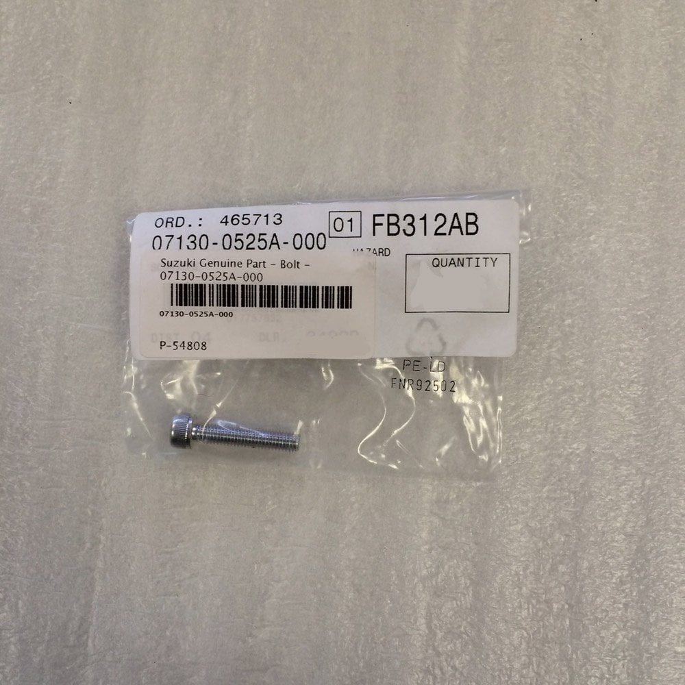 Suzuki Genuine Part - Magneto Bolt (RM-Z250/450) - 07130-0525A-000
