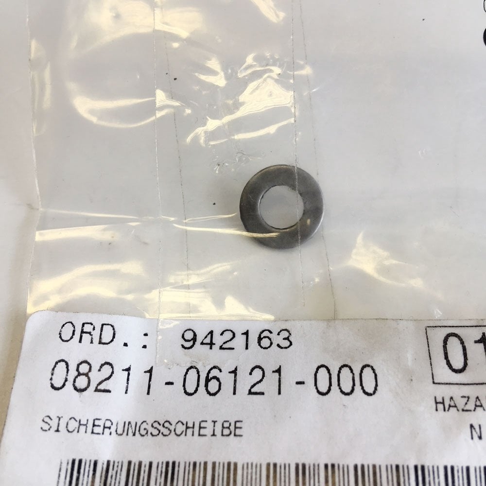 Suzuki Genuine Part - Washer, Gear Shifting (RMZ250/450 K7-M4, RM125/250 97-K8, RM85 K2-M1) - 08211-06121-000