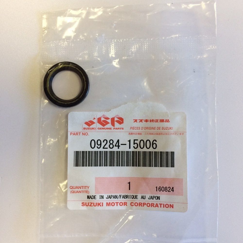 Suzuki Genuine Part - Seal, Rear Brake Lever (RM85 05-26, RMZ250 07-26, RMZ450 05-26, RM125/250 89-08, DR350 90-99, DRZ400) - 09284-15006-000