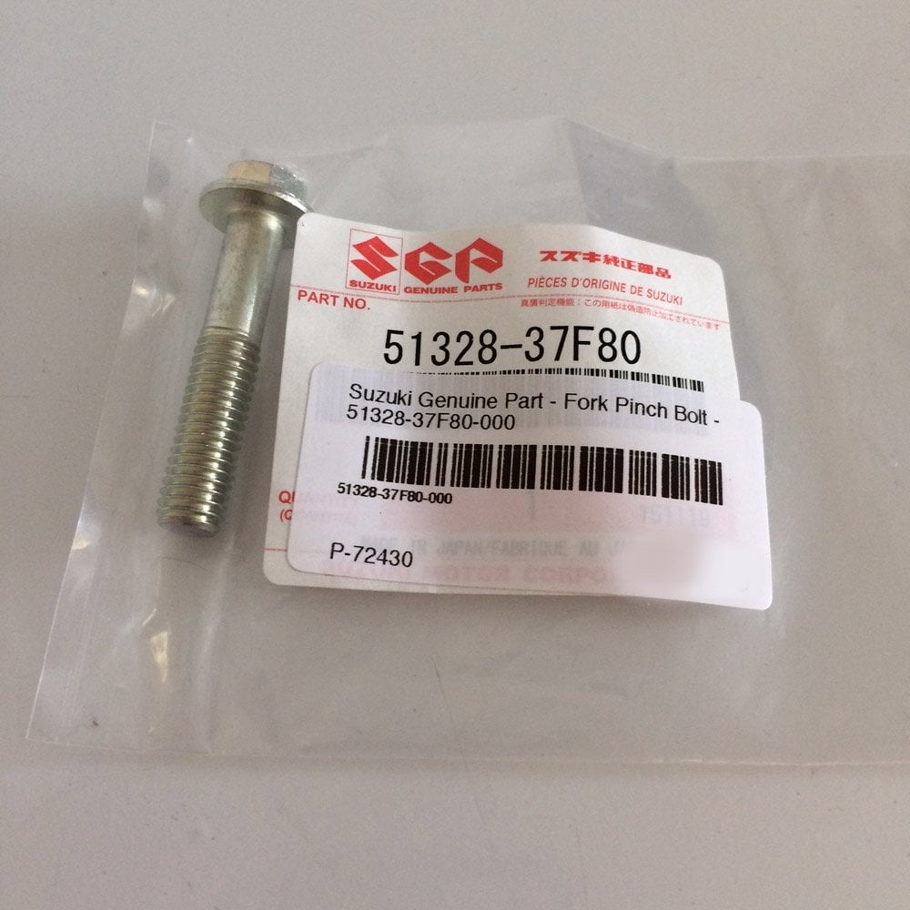 Suzuki Genuine Part - Bolt, Fork Pinch (RMZ250 07-15, RMZ450 07-25) - 51328-37F80-000