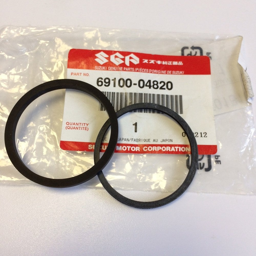Suzuki Genuine Part - Rear Caliper Piston Seal Kit (DL650 04-16, DL1000 02-10, GSXS1000 / 750 16-17, + Others) - 69100-04820-000
