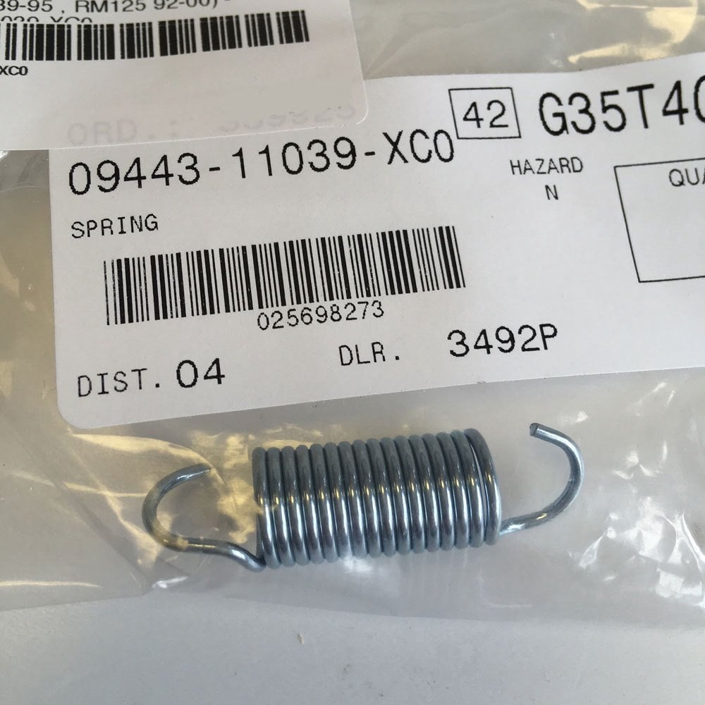Suzuki Genuine Part - Spring, Rear Brake (RM250 89-95 , RM125 92-00) - 09443-11039-XC0