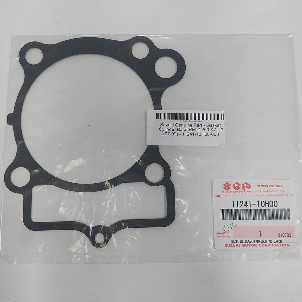 Suzuki Genuine Part - Gasket, Cylinder Base (RM-Z 250 K7-K9 07-09) - 11241-10H00-000