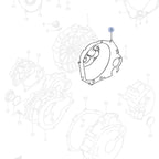Suzuki Genuine Part - Gasket, Clutch Cover (GSXR600 K2-K5, GSXR750 K2-K5, GSXR1000 K1-K8, GSXS1000 L6, GSR600 K6-L0, GSR750 L1-L6) - 11482-40F10-000