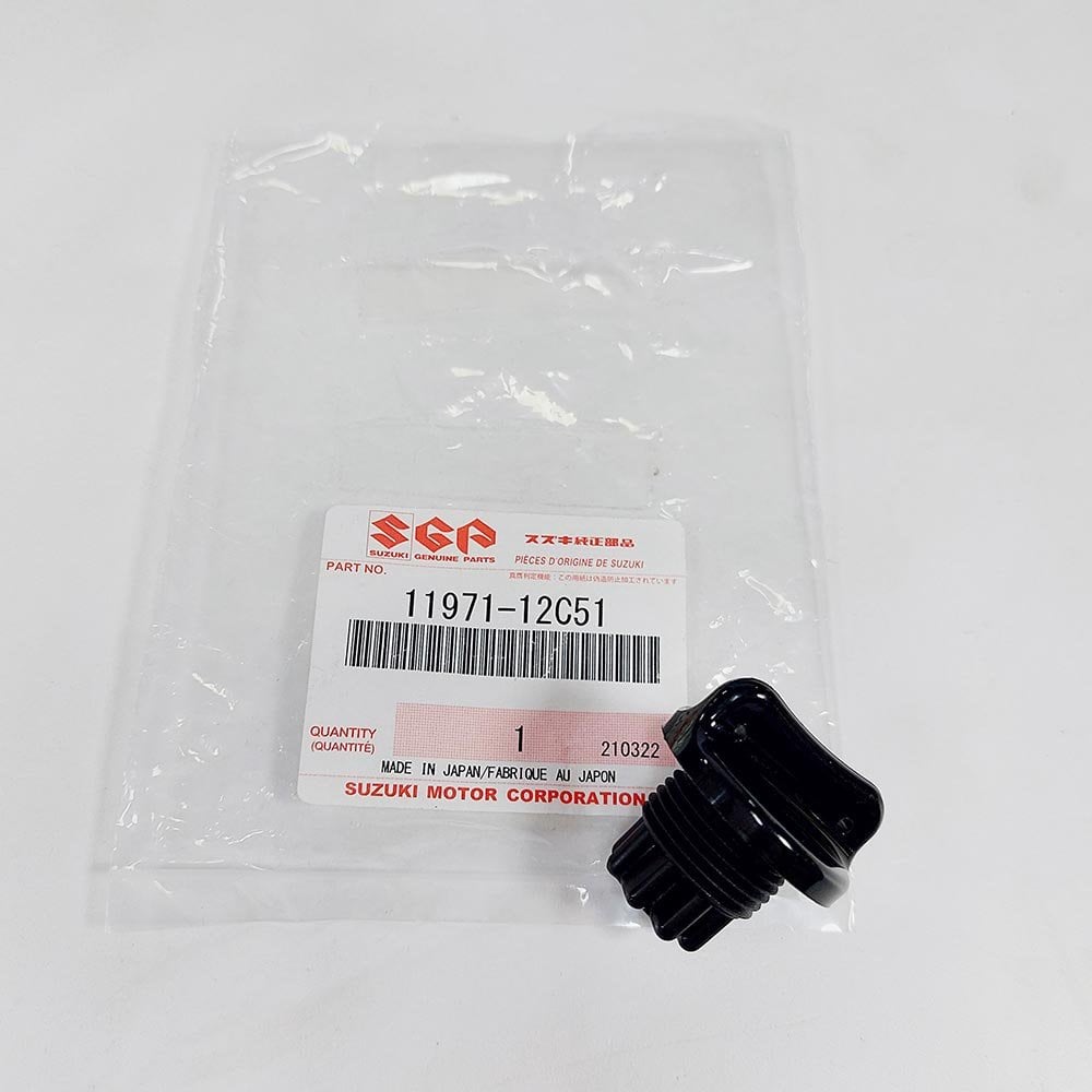 Suzuki Genuine Part - Oil Filler Plug - 11971-12C51-000